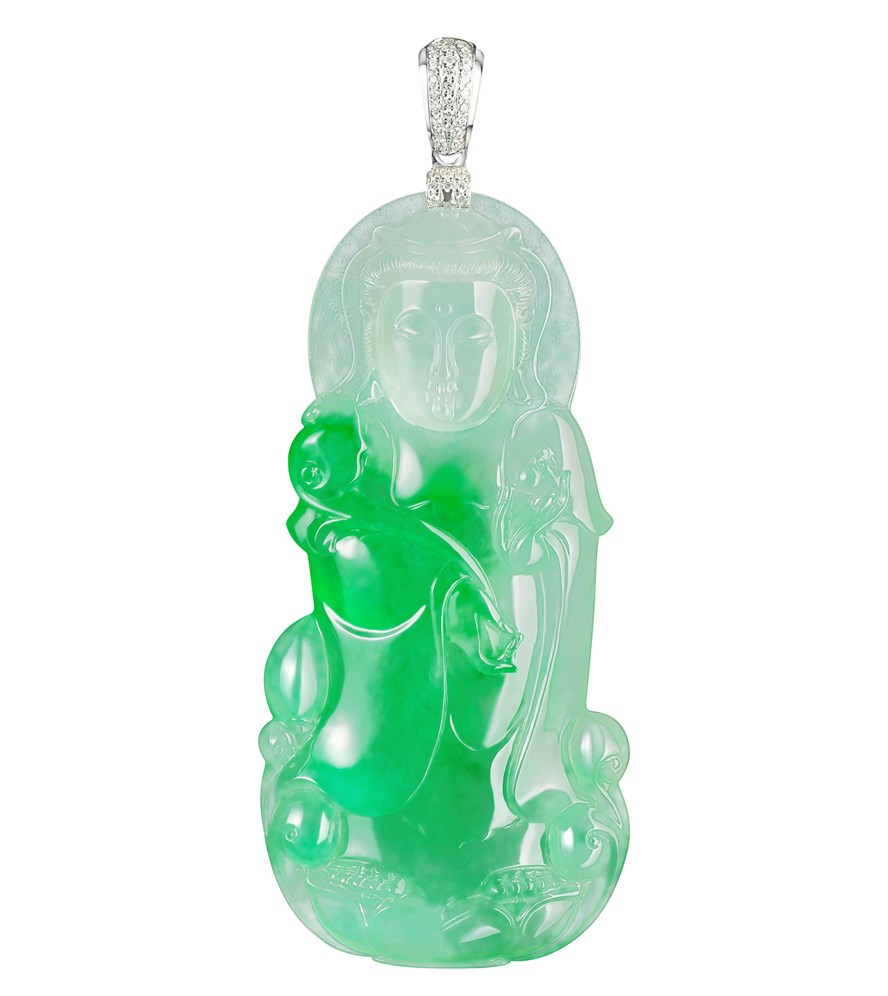 翡翠挂件-菩萨款-0